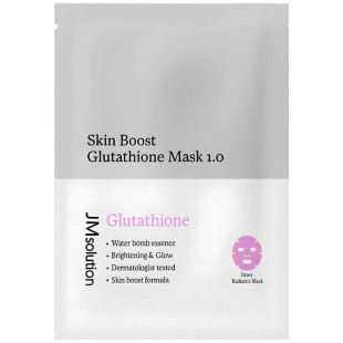 Тканинна маска для обличчя з глутатіоном JMSOLUTION SKIN BOOST GLUTATHIONE MASK 1.0